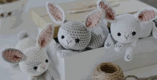 Coelho Amigurumi - Um Guia completo para Iniciantes